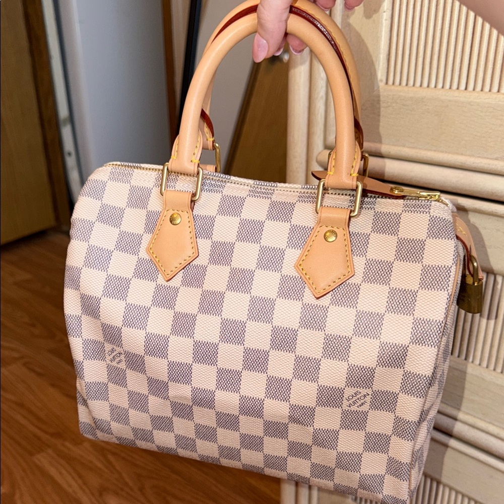 Louis Vuitton Speedy 25 Damier Azur